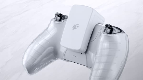 PS5 Controller Batteri 2000mAh Hurtig Opladning FLASHFIRE Hvid