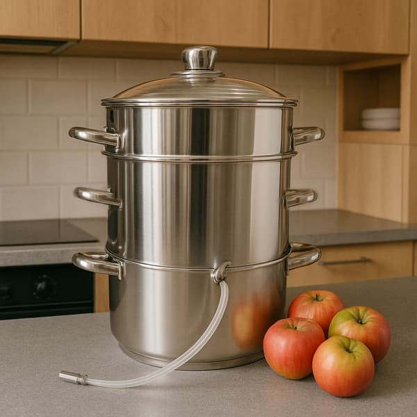 Juicer i rustfrit stål 8L