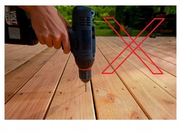 Skiver til skjult montering af terrassebrædder 50 stykker, system til terrasser