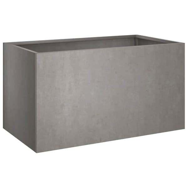 vidaXL urtepotte, 62x40x39 cm, cortenstål