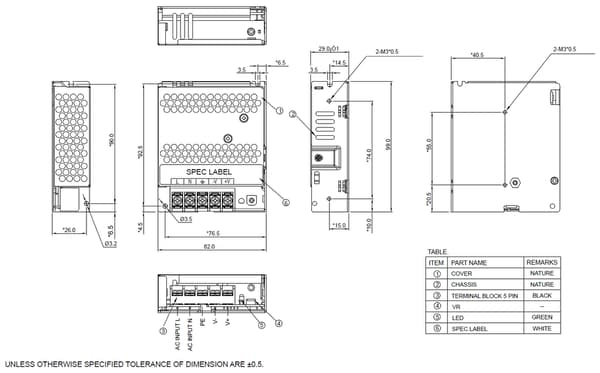 HAKKURITEHOLÄHDE PMT-12V50W2BA