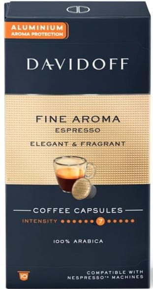 Kapslar DAVIDOFF Fine Aroma 10 portioner