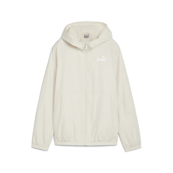 Puma ESS SOLID WINDBREAKER dame hættejakke beige 84749480 r S
