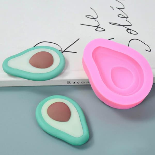 Silikone lysform - Avocado