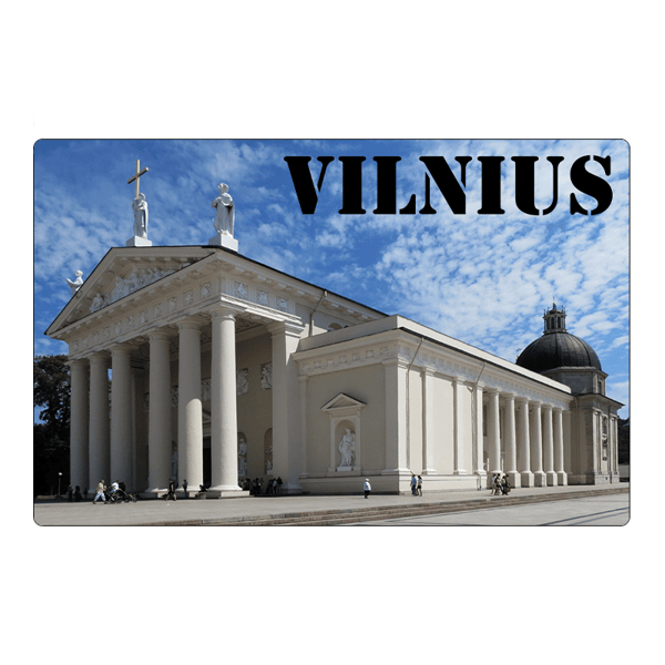 Vilnan tuomiokirkon jääkaappimagneti