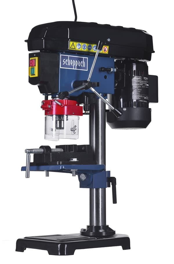 Scheppach DP16VLS pöytäporakone, 500 W, sininen, laserilla