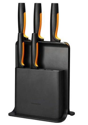 FISKARS KNIVBLOK SÆT MED 5 FUNKTIONEL FORM