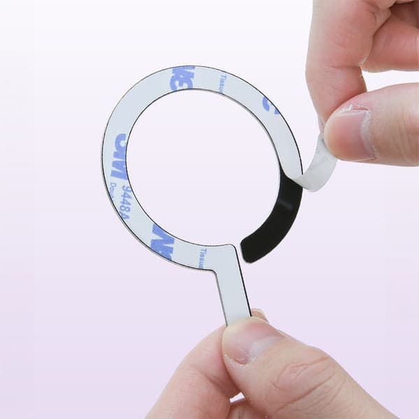 TECH-PROTECT METALRING MAGSAFE UNIVERSAL MAGNETISK RING 2-PAK SORT & SØLV