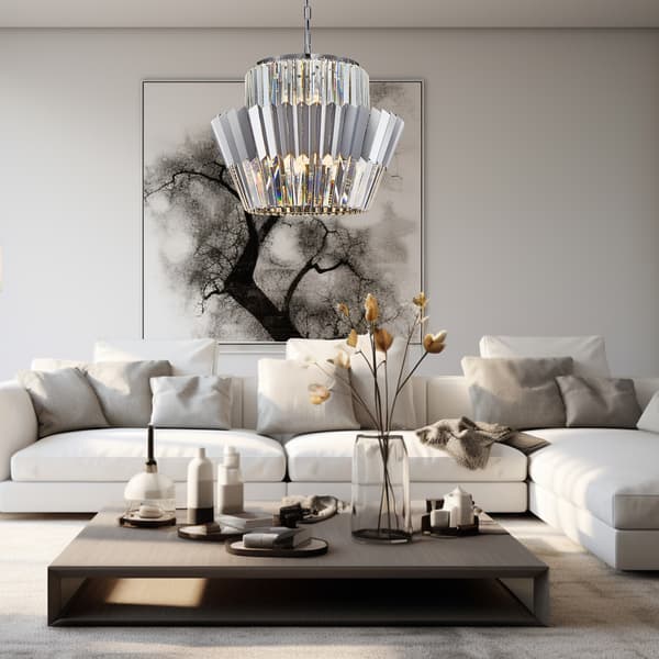DONNA CHANDELIER 12 E14 KROM MILAGRO ML0416