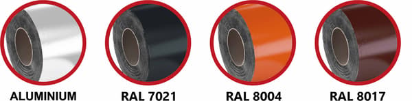 FLEXBIT bitumenband 150 mm x 10 m RAL 8017