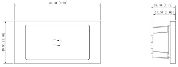 VTO4202FB-MR1 NÆRHEDSLÆSERMODUL TIL DAHUA VTO4202FB-P-S2 MODUL