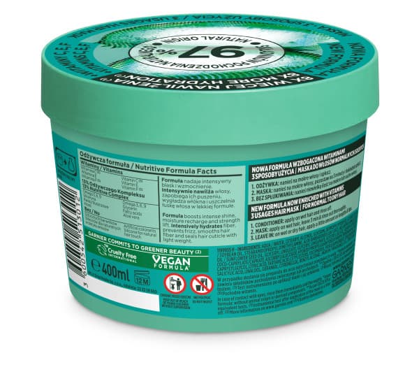 Garnier Fructis Aloe Vera hårmaske 400ml