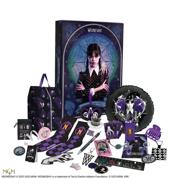 Onsdag Addams Adventskalender, 2025
