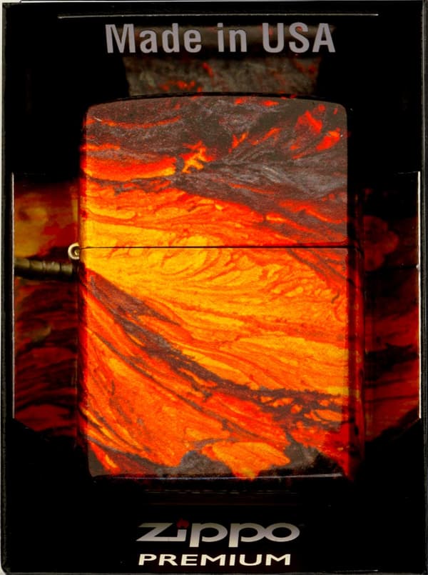 ZIPPO LAVA FLOW Lighter Gavesæt nr. 3