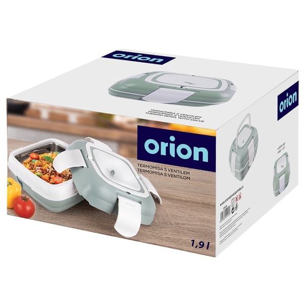 Stål frokosttermos TERMO 1,9 l