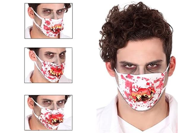 Mask med tänder Halloween (500) GAB_A