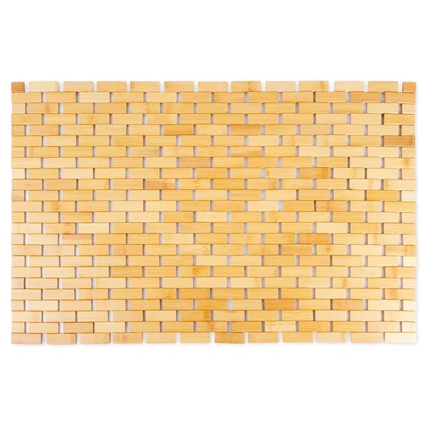 Bambu antislip badrums matta 80x50 cm