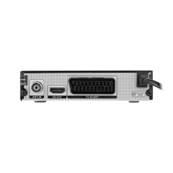 TV-vastaanotin DVB-T2 H.265 HEVC USB Cabletech