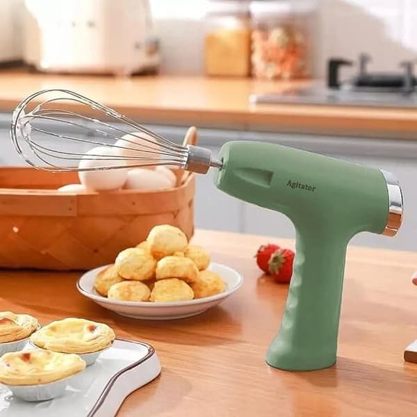 Sladdlös multifunktionell mixer + 3 utbytbara munstycken
