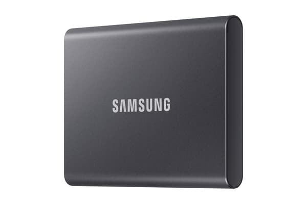 Samsung SSD T7 Portable 1 TB Grå Extern Hårddisk, MU-PC1T/WW