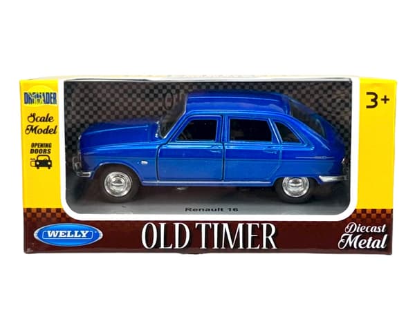 Welly Old Timer Renault 16 Sininen 1:34 43807