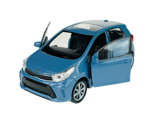 Welly KIA NYHET Picanto blå 1:34 43760