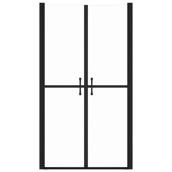 vidaXL Duschdörr, transparent, ESG, (88-91)x190 cm