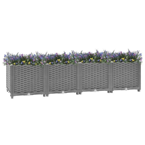 vidaXL højbedspotte, 160x40x38 cm, polypropylen
