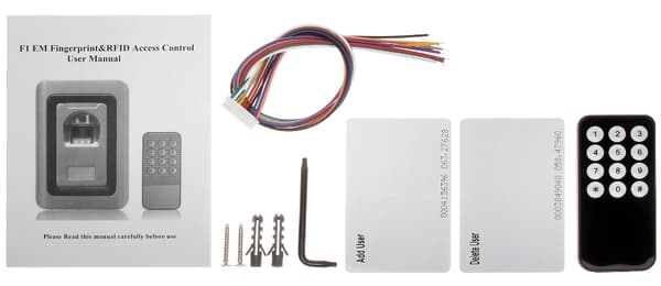 FINGERAVTRYCKSLÄSARE + RFID ATLO-RFM-501