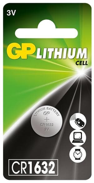 GP CR1632-U1 -paristo