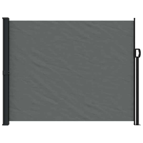 vidaXL Rullande sidomarkis antracit 160 x 500 cm