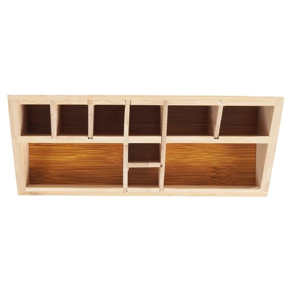 Bambus makeup organizer 23x9x8,5 cm