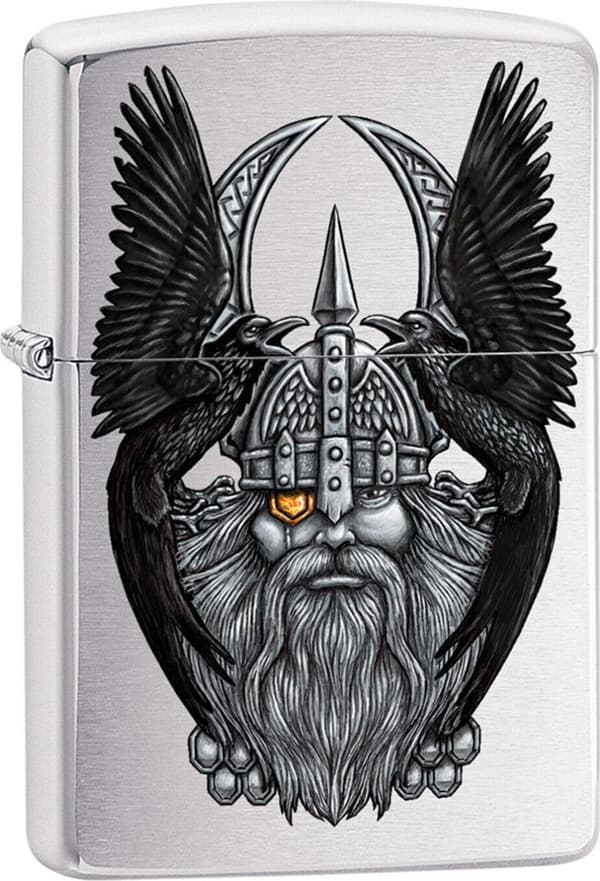 Zippo Odin Lighter med Ravin 60005643
