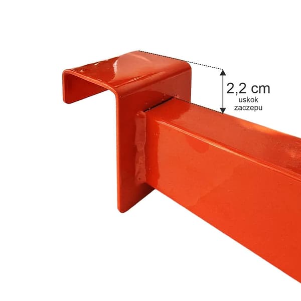 Mega-M HL tvärbalk G-110 cm 5 cm under plattan orange