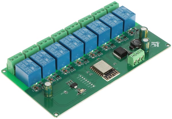 ESP12-8R-D8 Wi-Fi-relämodul