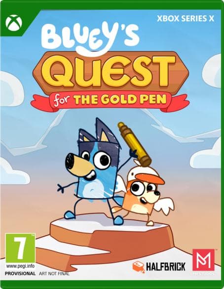 Blueys uppdrag för guldpennan (Xbox-serien)