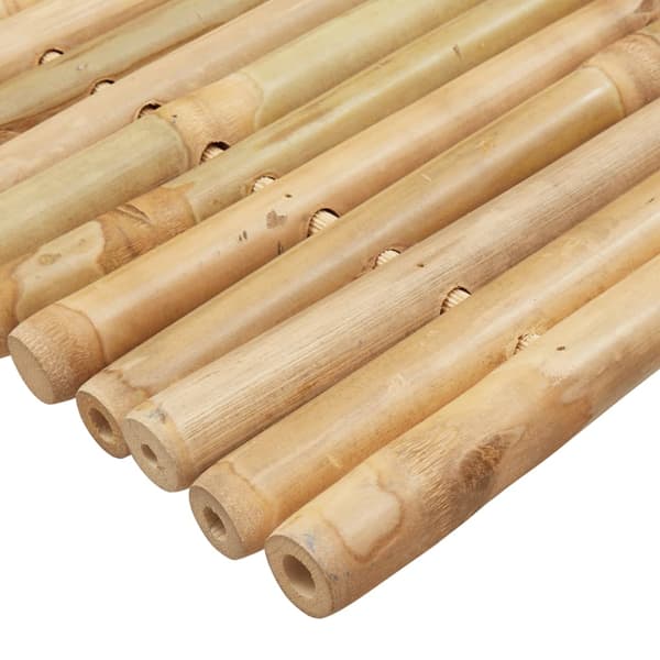 vidaXL Badrumsmattor, 2 st, 50x35 cm, bambu