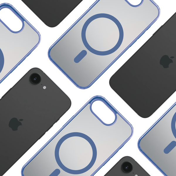Apple iPhone 16E - 3mk Frosty MagCase sininen