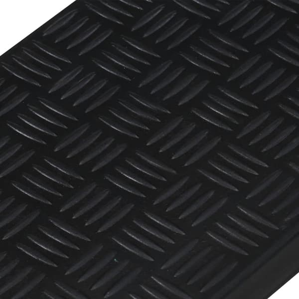 vidaXL trappetrin, 10 stk., 25x75 cm, gummi