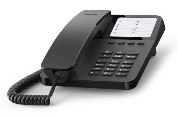 GIGASET Desk 400 musta lankapuhelin