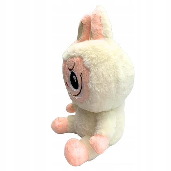 Hymyilevä pehmolelu Bubu 25 cm + vaatteet