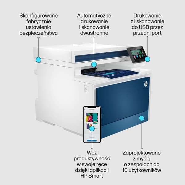 HP Color LJ Pro MFP 4302fdw multifunktionsskrivare