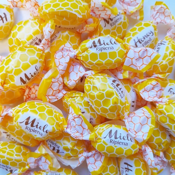 Woogie honungsgodisar med honungsfyllning 150 g