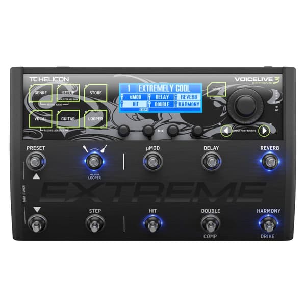 TC Helicon VoiceLive 3 Extreme - Multifekt för gitarr