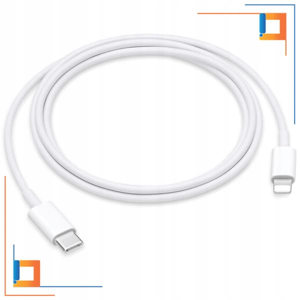 SNABBLADDARE KUB USB-C 20W USB TYP C + LIGHTNING-KABEL FÖR IPHONE 2M
