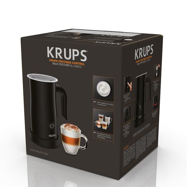 Krups XL100810 mælkeskummer sort, 0,3 l, 500 W