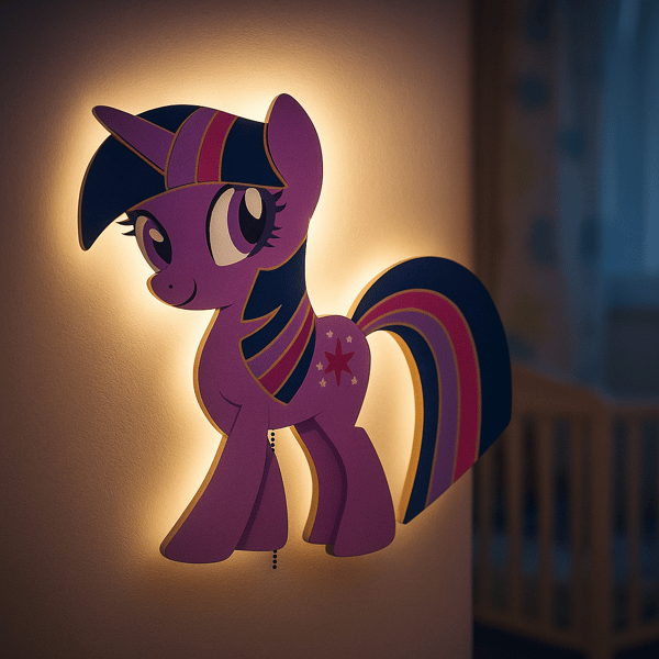 Twilight Sparkle Ponny Nattlampa