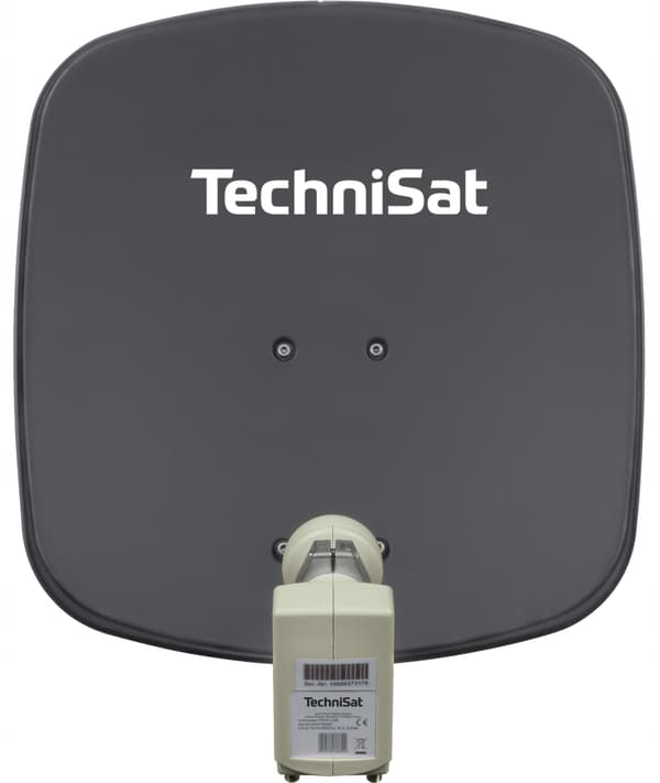 Alum Sat Twin Digidish antenne 45 cm grafit TechniSat