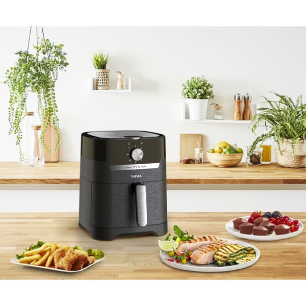 Tefal EY5018 frituregryde, 4,2 l, sort, grillfunktion