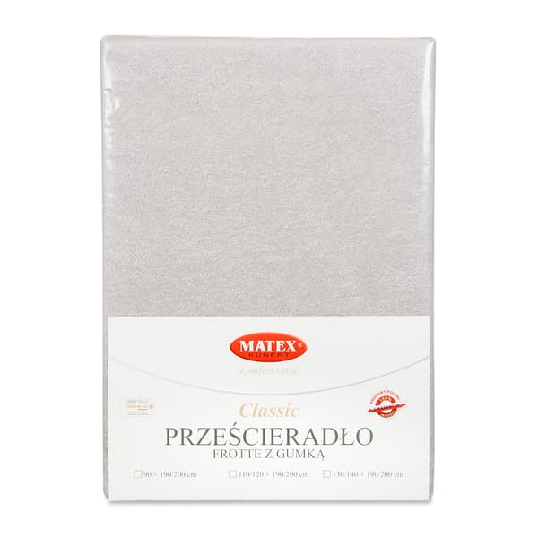 Frottélagen 130/140x190/200 CLASSIC Grå